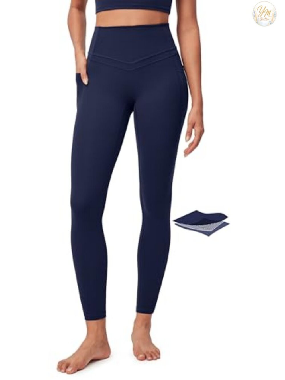 IUGA Compression Leggings with Pockets Tummy Control High Rise Yoga Pants